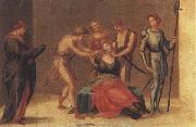Francesco Granacci The Martyrdom of St.Apollonia Spain oil painting artist